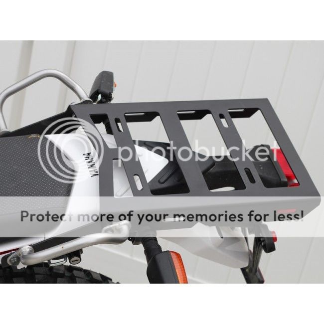 Black Cargo Luggage Rack Carrier fits 0816 Yamaha XT250 eBay